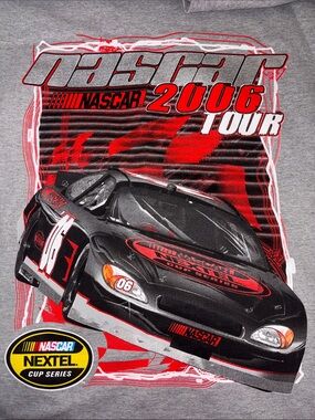 2006 NASCAR Nextel Cup Series Tour T-Shirt, Large
